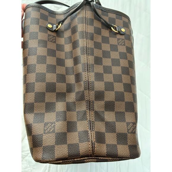 Louis Vuitton MM Ebene Damier Neverfull Tote Shoulder Bag AR0128 - Picture 10 of 13